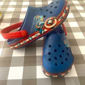 Captain America Crocs